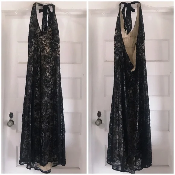 calvin klein dress formal Calvin Klein Green Dress With Back Zipper main image 1